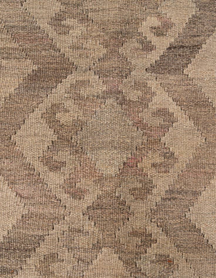 Detail image of  5' 3 x 6' 8  Hand Woven Kilim Maymana Wool Rug