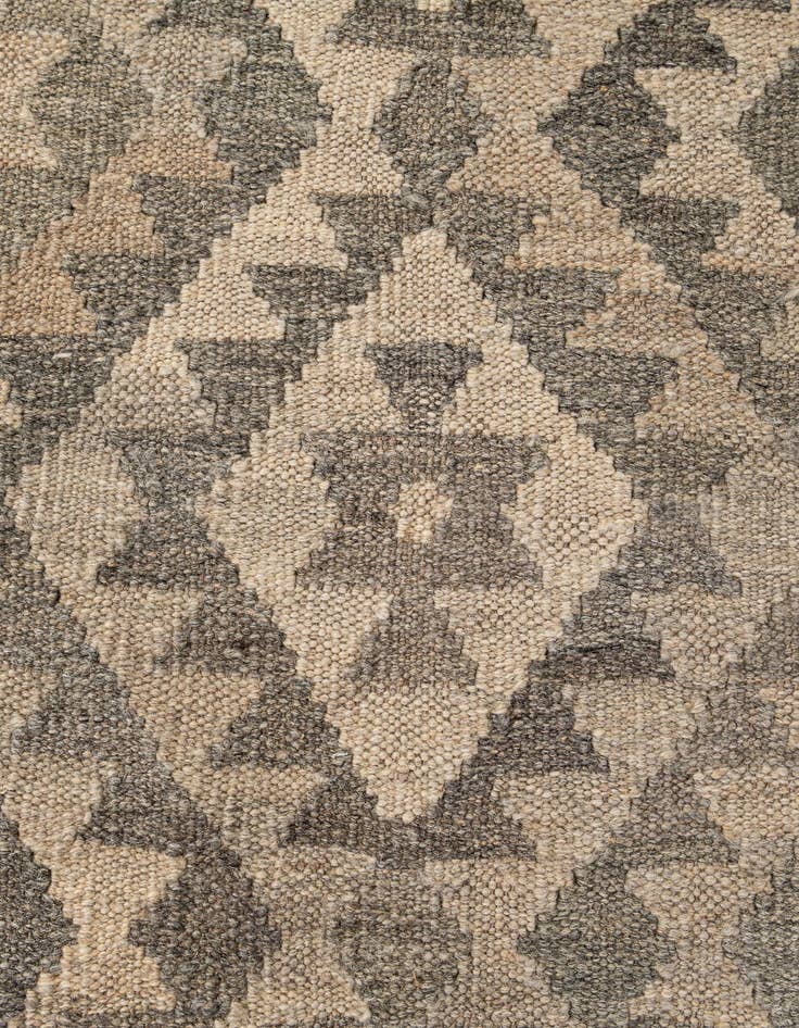 Detail image of  5' 2 x 6' 3  Hand Woven Kilim Maymana Wool Rug