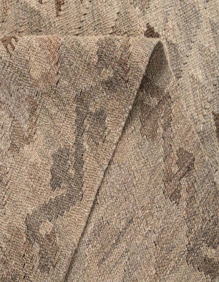 Detail image of  5' 2 x 6' 9  Hand Woven Kilim Maymana Wool Rug