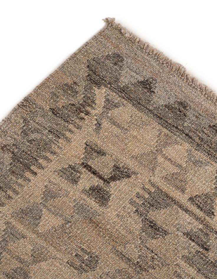 Detail image of  5' 2 x 6' 6  Hand Woven Kilim Maymana Wool Rug
