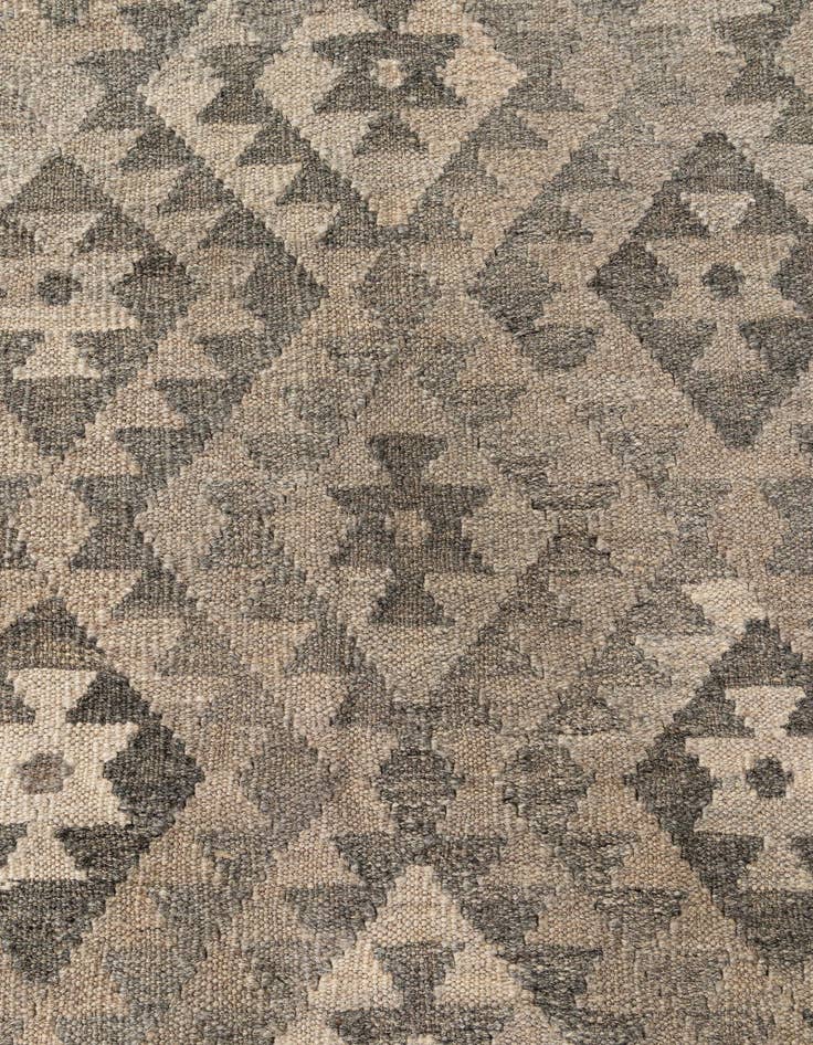 Detail image of  5' 4 x 6' 5  Hand Woven Kilim Maymana Wool Rug