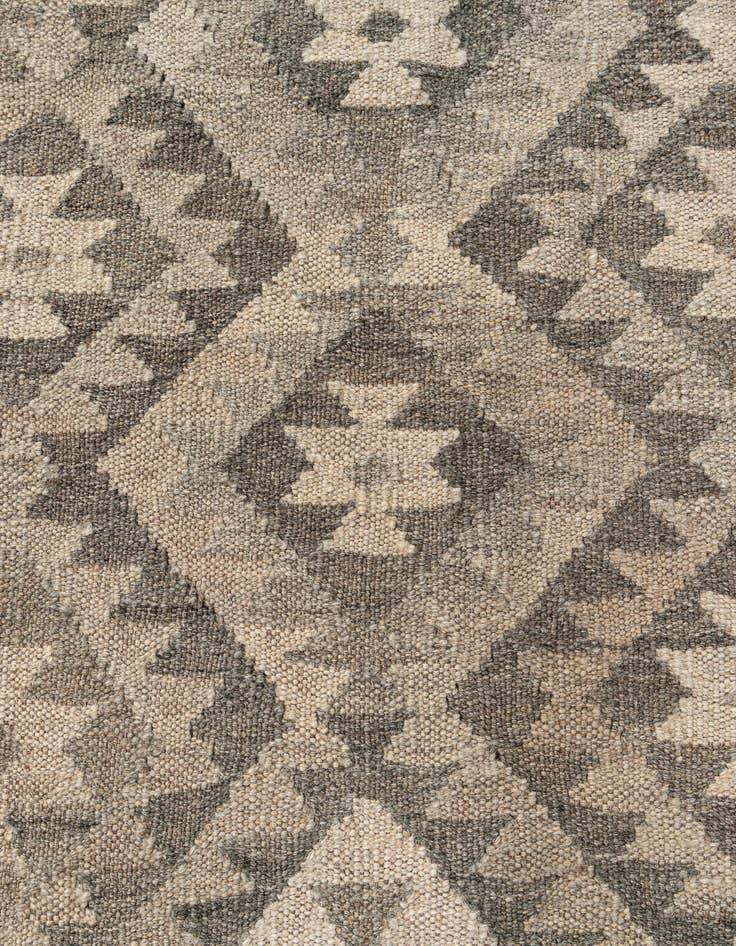 Detail image of  5' 3 x 6' 10  Hand Woven Kilim Maymana Wool Rug