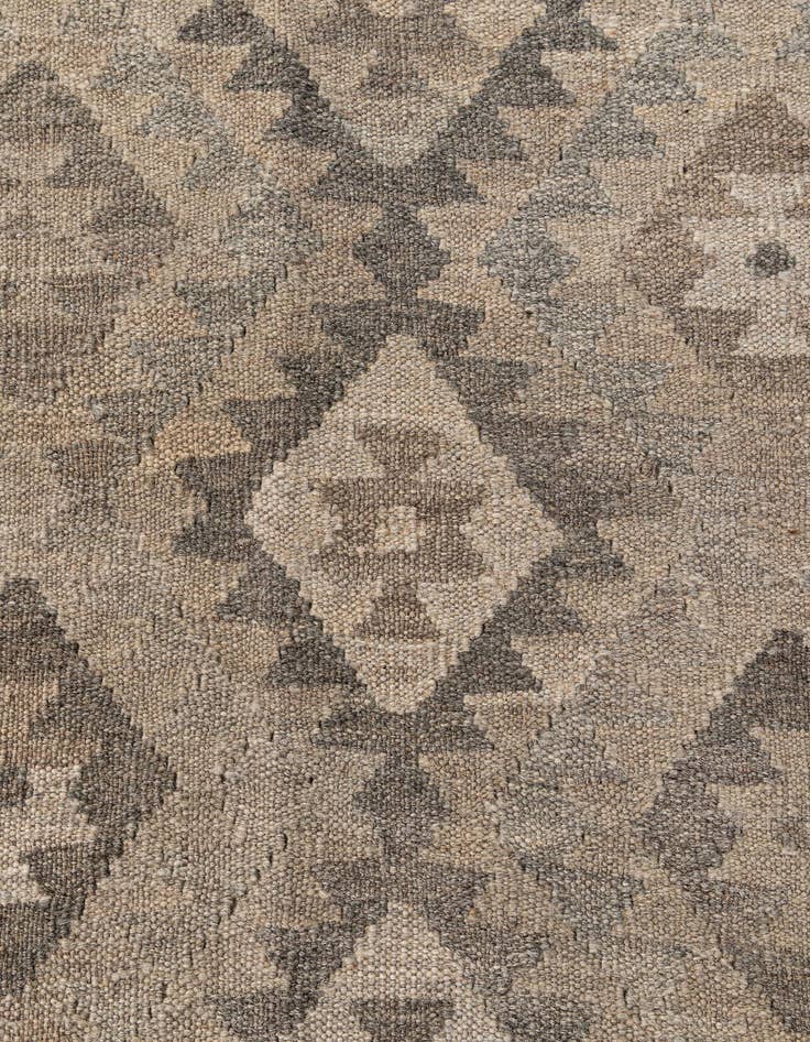 Detail image of  5' 3 x 6' 11  Hand Woven Kilim Maymana Wool Rug