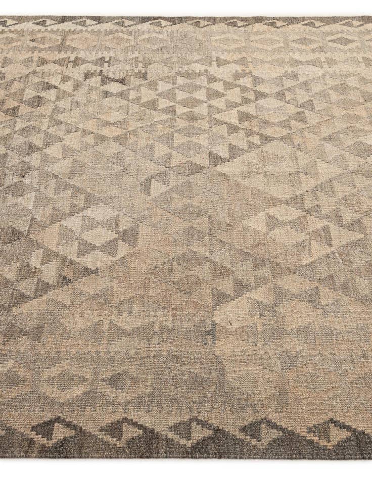 Detail image of  5' 2 x 7' 4  Hand Woven Kilim Maymana Wool Rug
