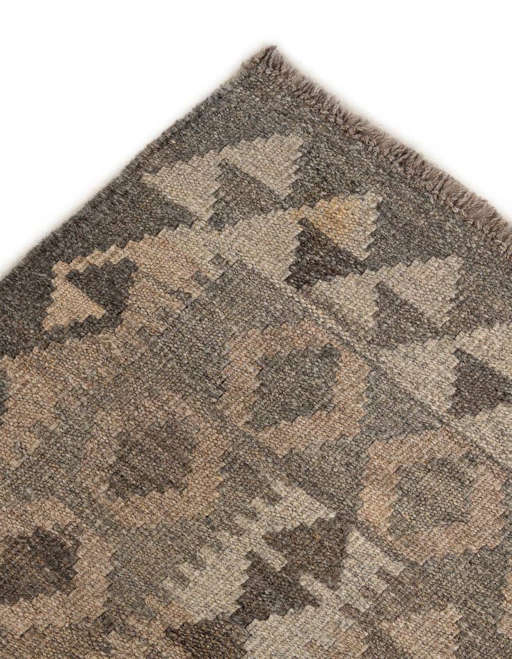 Detail image of  5' 2 x 7' 4  Hand Woven Kilim Maymana Wool Rug