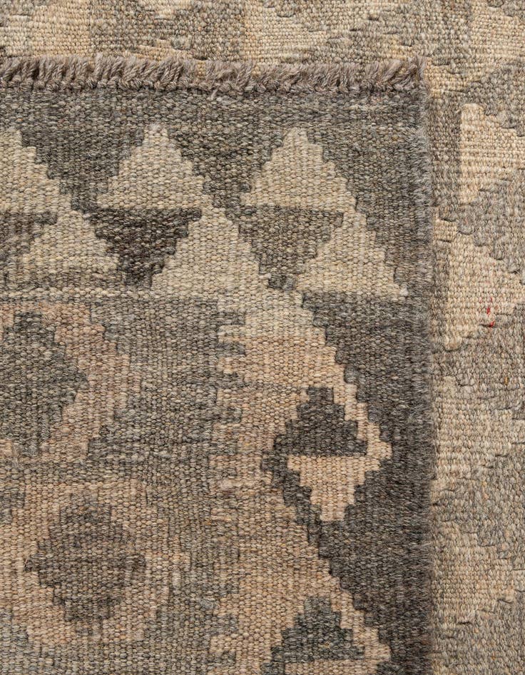 Detail image of  5' 2 x 7' 4  Hand Woven Kilim Maymana Wool Rug