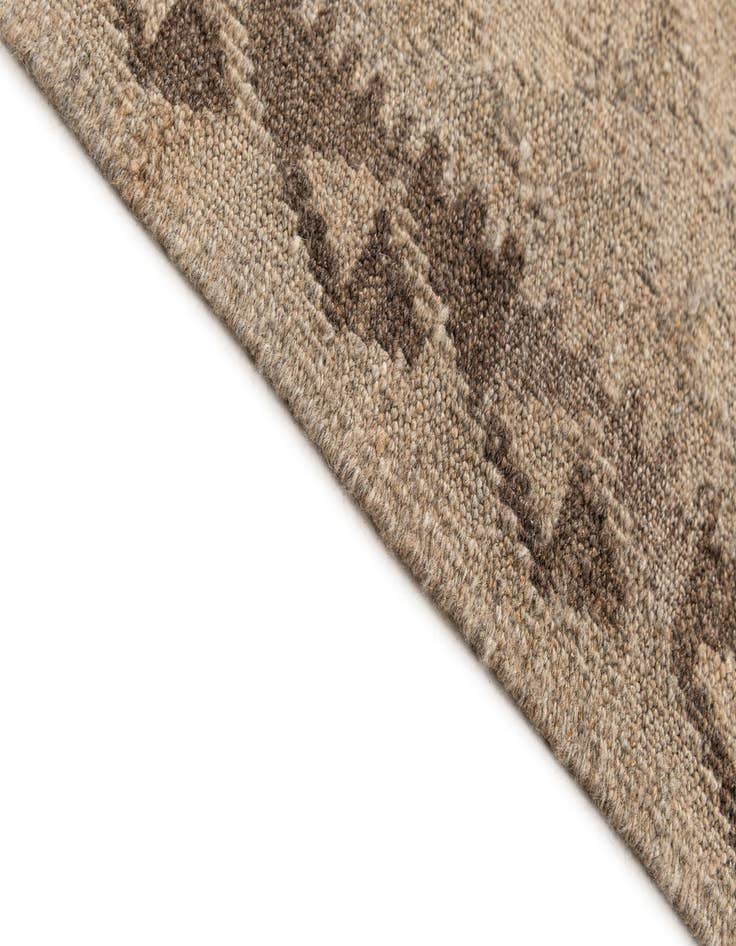 Detail image of  5' 10 x 7' 6  Hand Woven Kilim Maymana Wool Rug