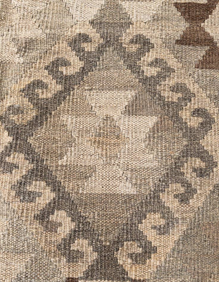 Detail image of  5' 9 x 7' 11  Hand Woven Kilim Maymana Wool Rug
