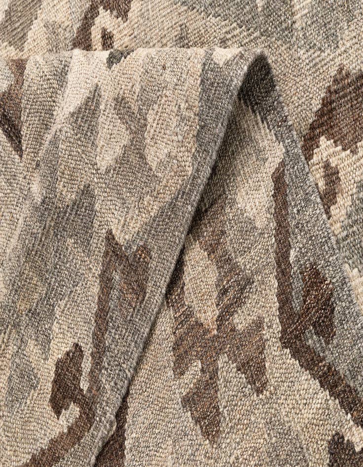 Detail image of  5' 9 x 7' 11  Hand Woven Kilim Maymana Wool Rug