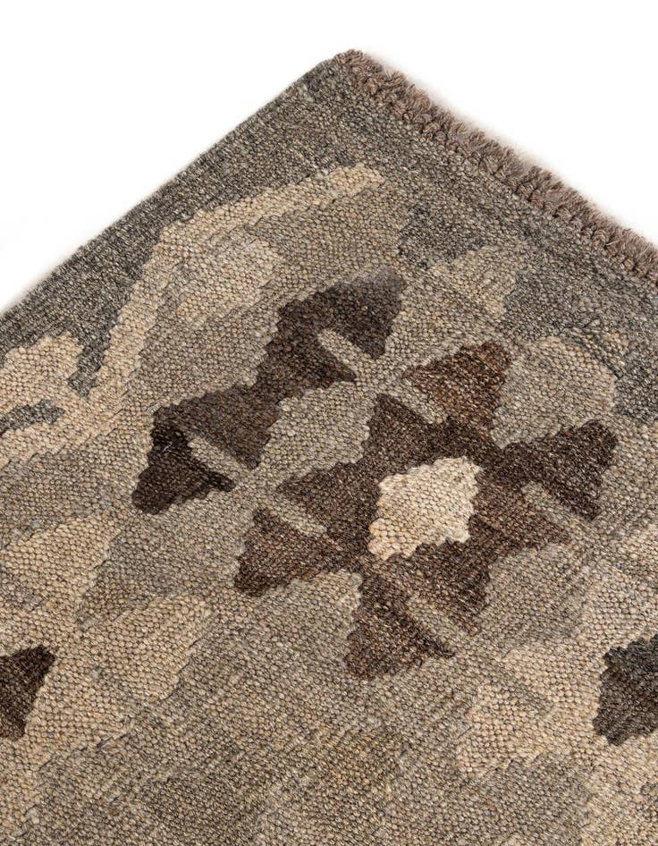 Detail image of  5' 9 x 7' 11  Hand Woven Kilim Maymana Wool Rug