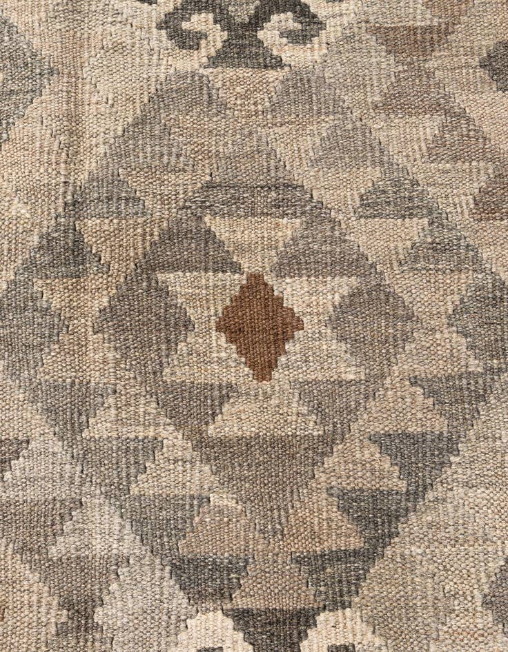 Detail image of  5' 8 x 7' 10  Hand Woven Kilim Maymana Wool Rug