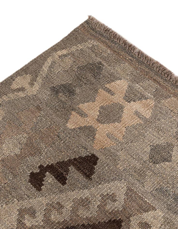 Detail image of  5' 9 x 7' 11  Hand Woven Kilim Maymana Wool Rug