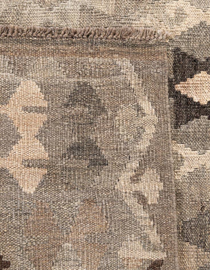 Detail image of  5' 9 x 7' 11  Hand Woven Kilim Maymana Wool Rug