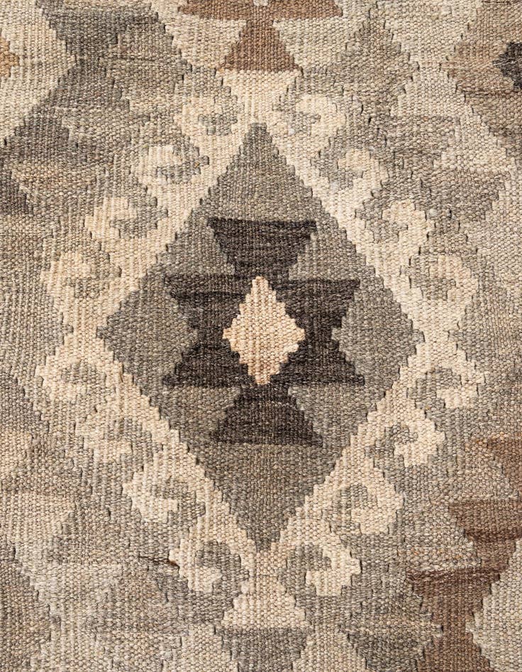 Detail image of  5' 9 x 7' 11  Hand Woven Kilim Maymana Wool Rug