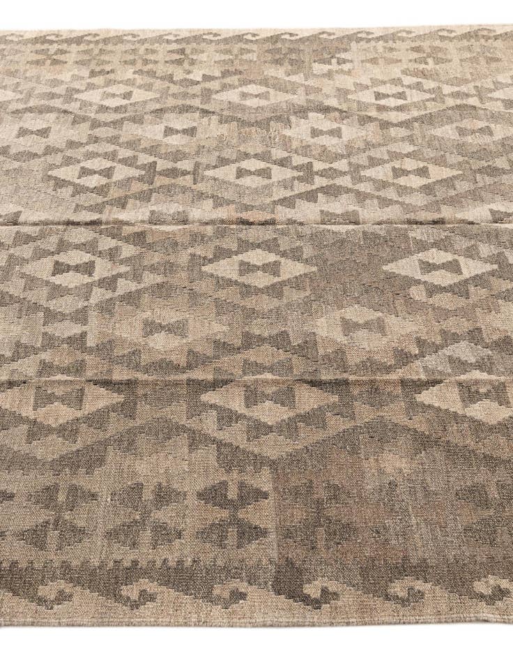 Detail image of  5' 8 x 7' 11  Hand Woven Kilim Maymana Wool Rug
