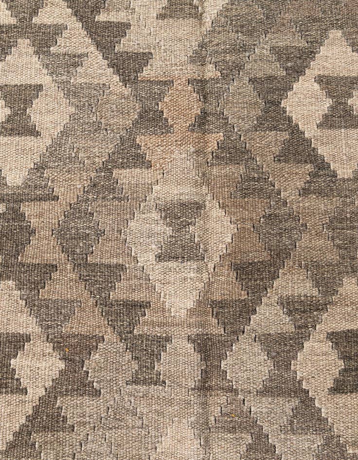 Detail image of  5' 8 x 7' 11  Hand Woven Kilim Maymana Wool Rug