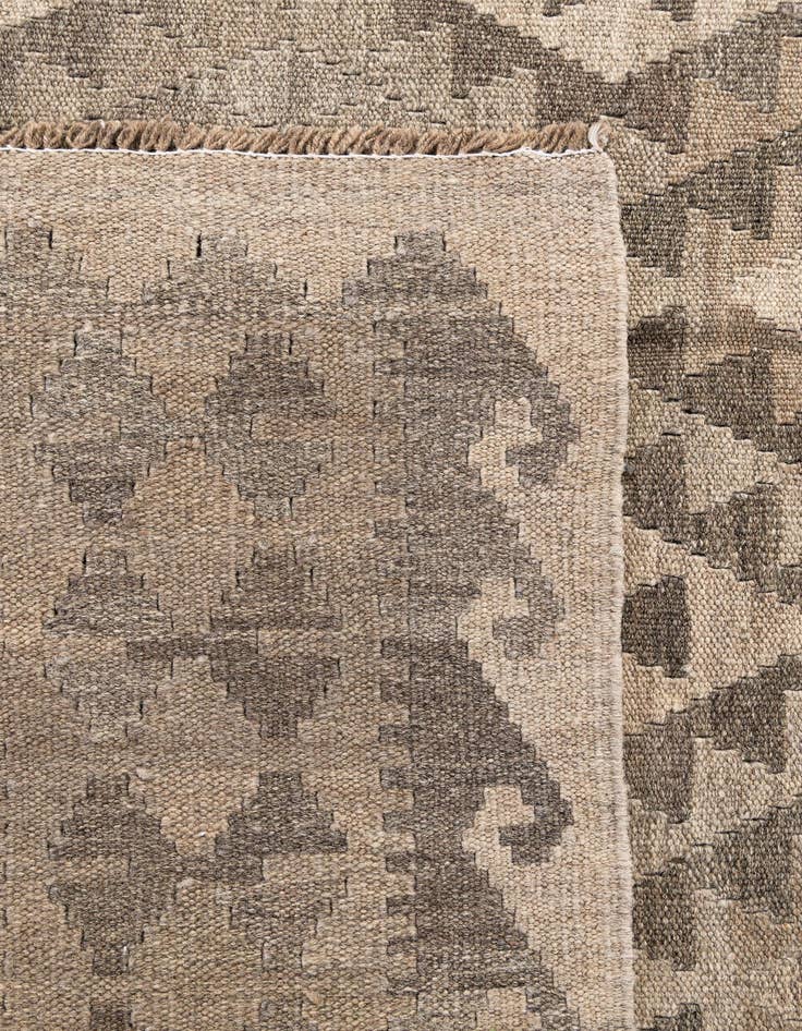 Detail image of  5' 8 x 7' 11  Hand Woven Kilim Maymana Wool Rug