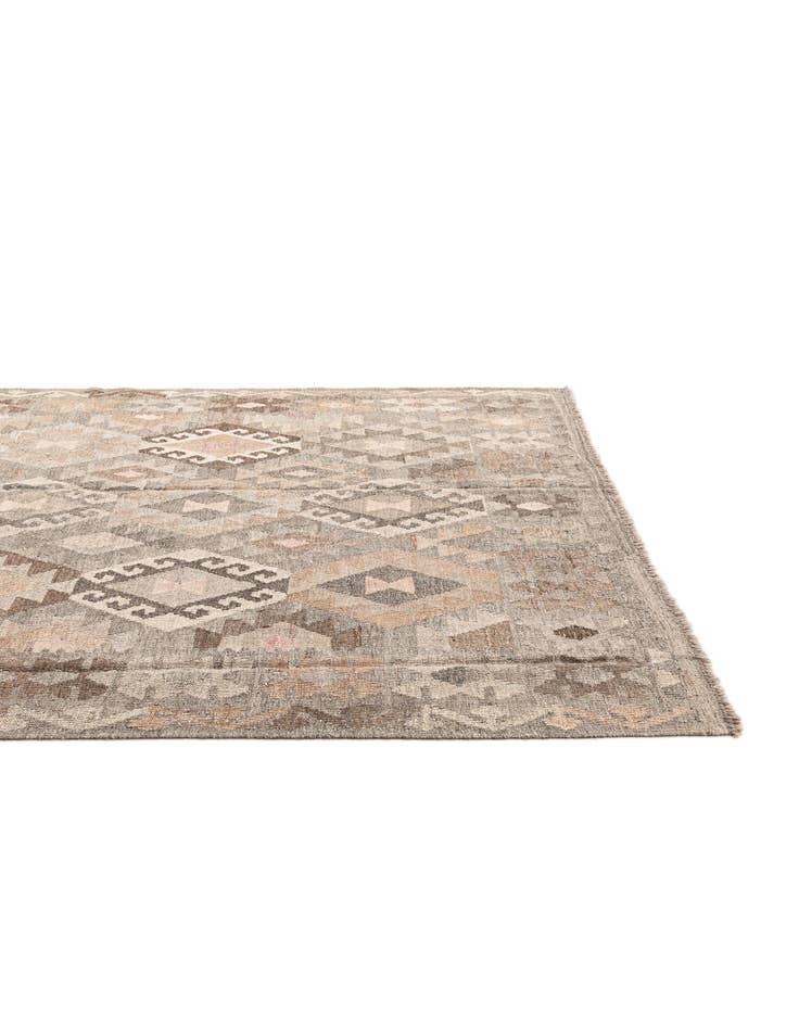 Detail image of  5' 9 x 7' 11  Hand Woven Kilim Maymana Wool Rug