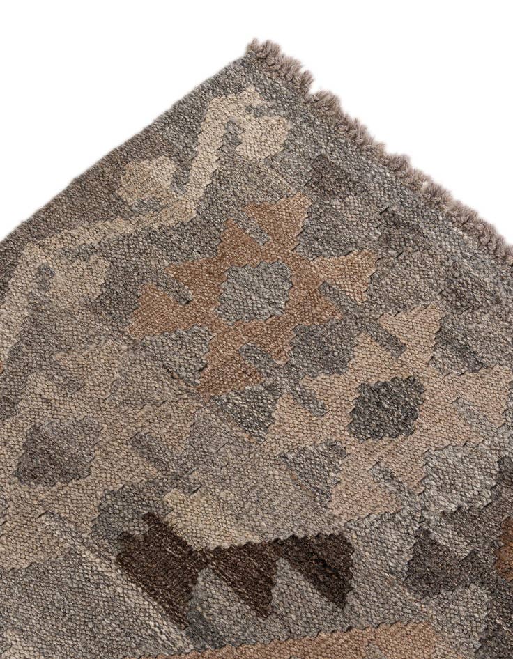 Detail image of  5' 9 x 7' 11  Hand Woven Kilim Maymana Wool Rug