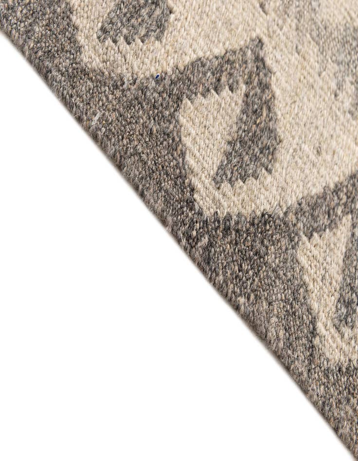 Detail image of  5' 8 x 8' 2  Hand Woven Kilim Maymana Wool Rug