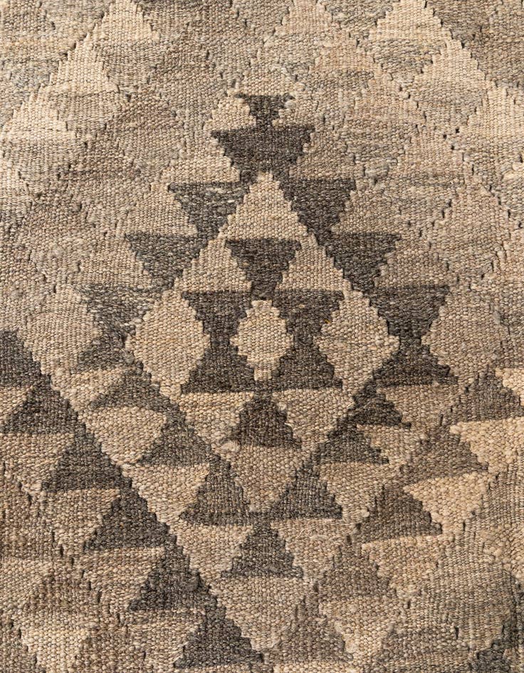 Detail image of  5' 9 x 8' 7  Hand Woven Kilim Maymana Wool Rug