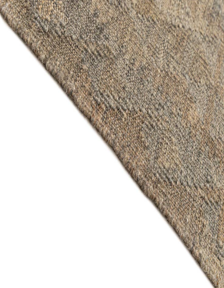 Detail image of  6' 1 x 9' 2  Hand Woven Kilim Maymana Wool Rug