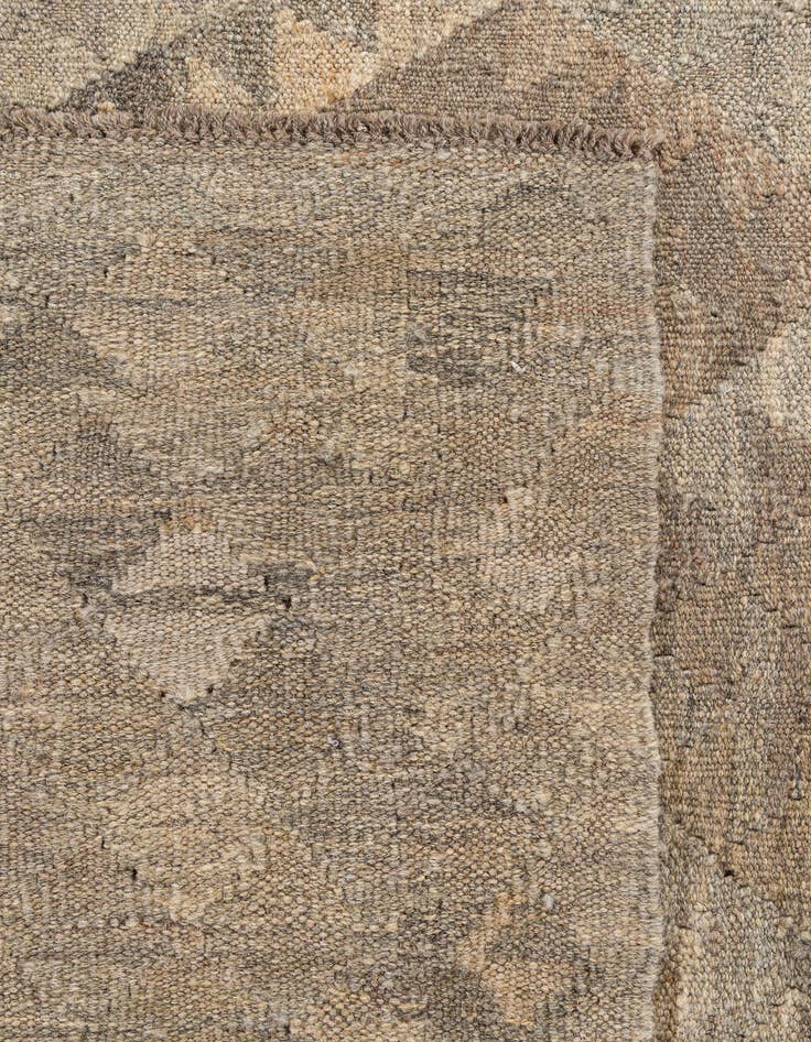 Detail image of  6' 1 x 9' 2  Hand Woven Kilim Maymana Wool Rug