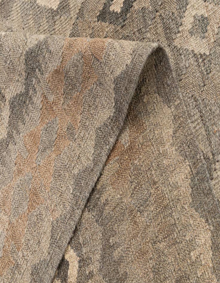 Detail image of  6' 8 x 9' 7  Hand Woven Kilim Maymana Wool Rug