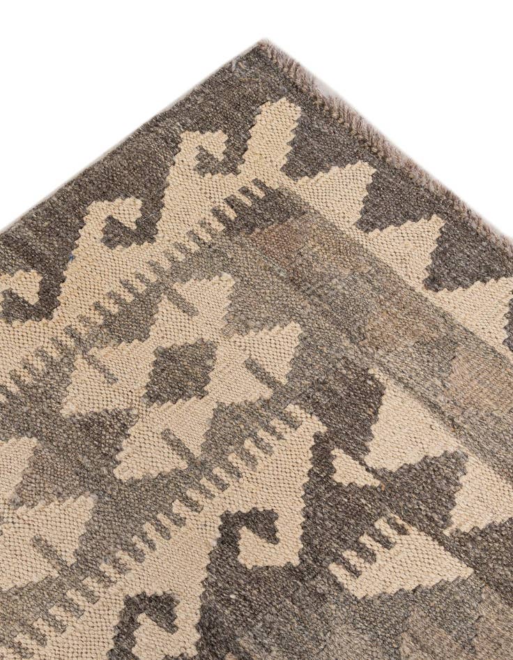 Detail image of  6' 8 x 9' 1  Hand Woven Kilim Maymana Wool Rug