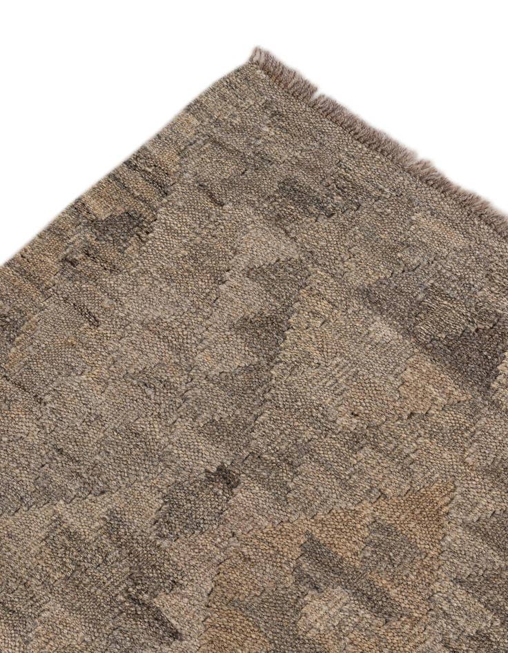 Detail image of  6' 7 x 9' 8  Hand Woven Kilim Maymana Wool Rug