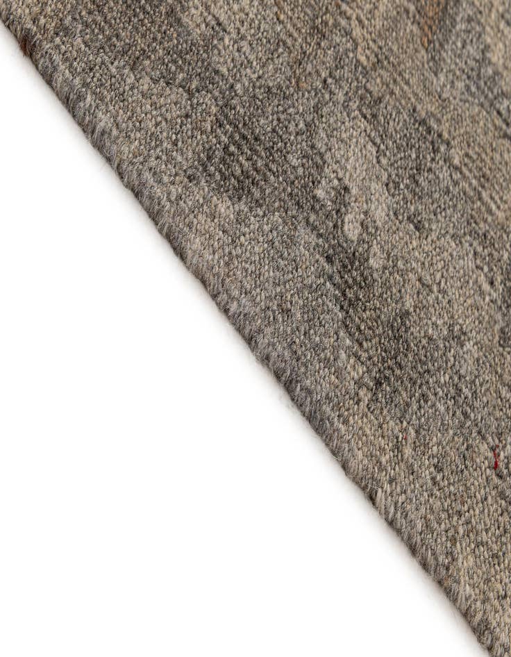 Detail image of  6' 9 x 10'  Hand Woven Kilim Maymana Wool Rug