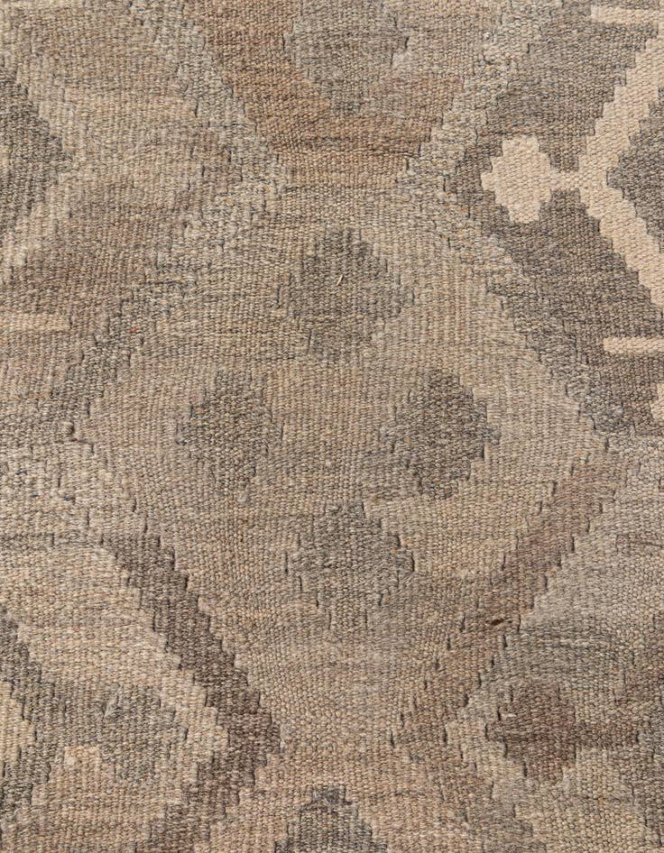 Detail image of  6' 9 x 9' 11  Hand Woven Kilim Maymana Wool Rug
