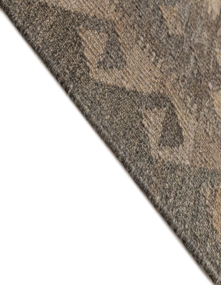 Detail image of  6' 7 x 10'  Hand Woven Kilim Maymana Wool Rug