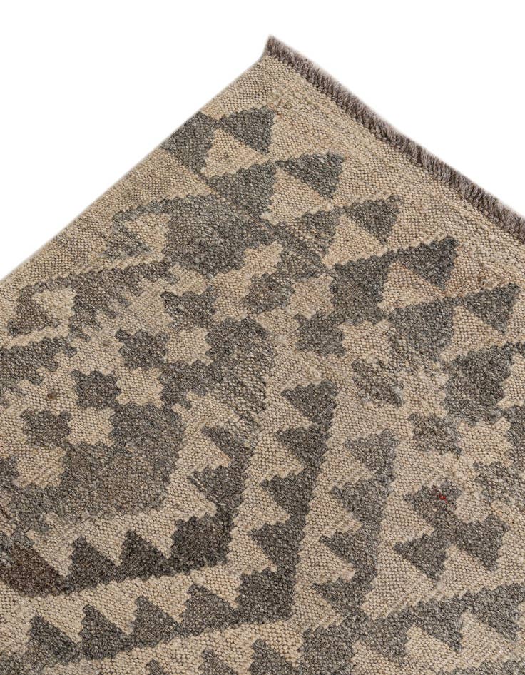 Detail image of  6' 9 x 10' 2  Hand Woven Kilim Maymana Wool Rug