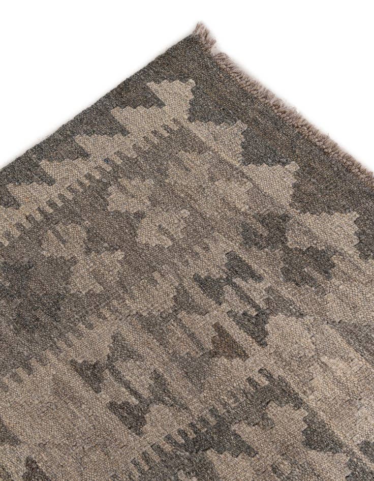 Detail image of  6' 9 x 10' 1  Hand Woven Kilim Maymana Wool Rug