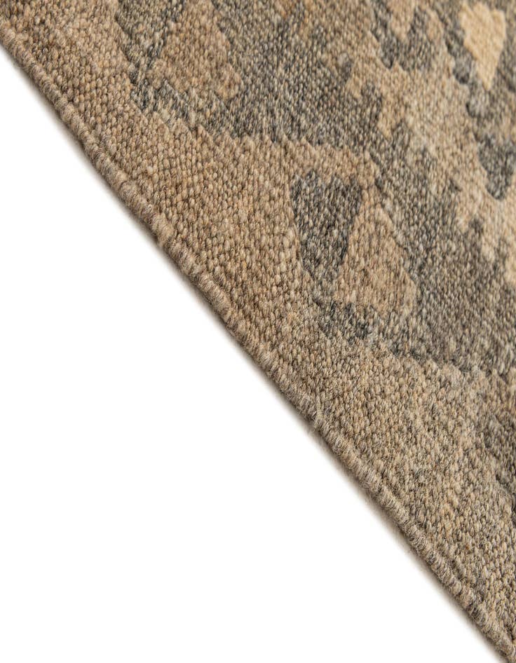 Detail image of  6' 9 x 9' 5  Hand Woven Kilim Maymana Wool Rug