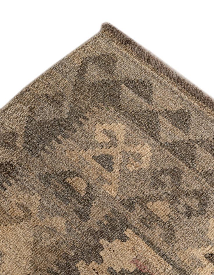 Detail image of  6' 9 x 9' 5  Hand Woven Kilim Maymana Wool Rug