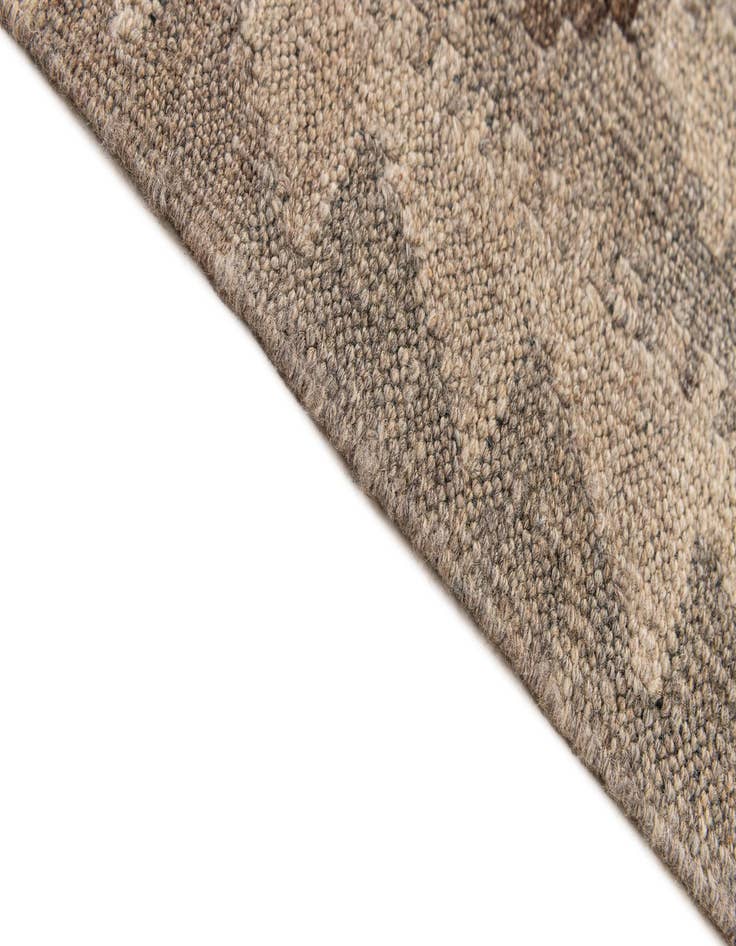 Detail image of  7' 4 x 9' 5  Hand Woven Kilim Maymana Wool Rug