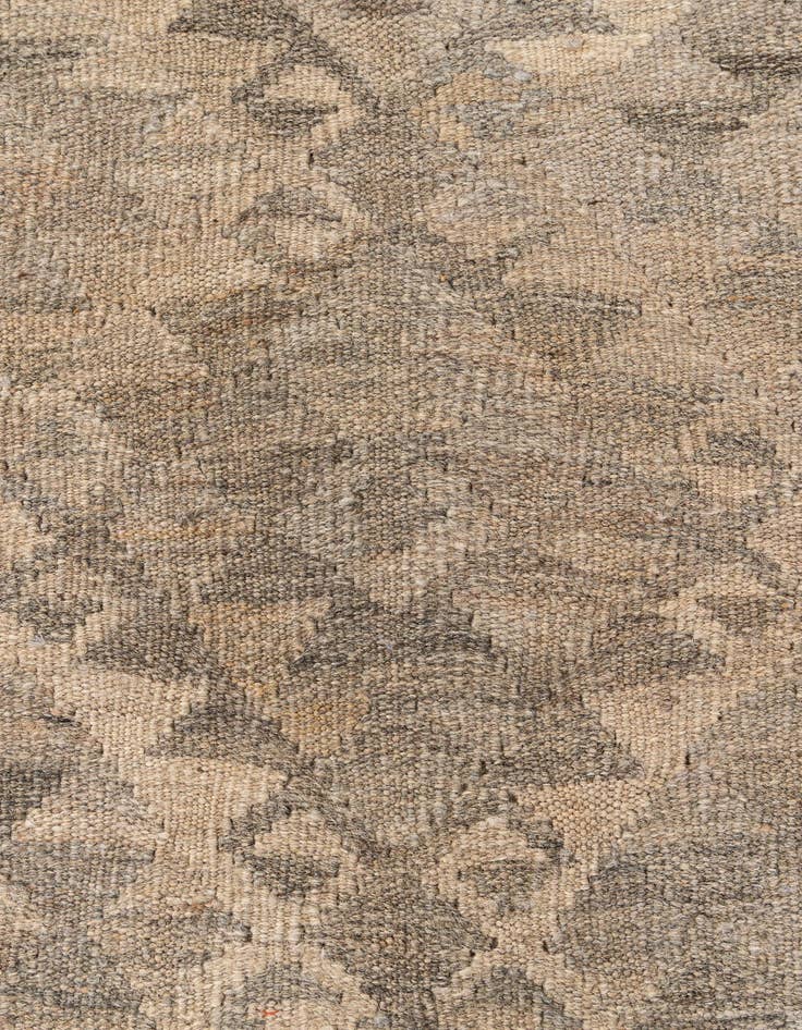 Detail image of  6' 10 x 9' 5  Hand Woven Kilim Maymana Wool Rug