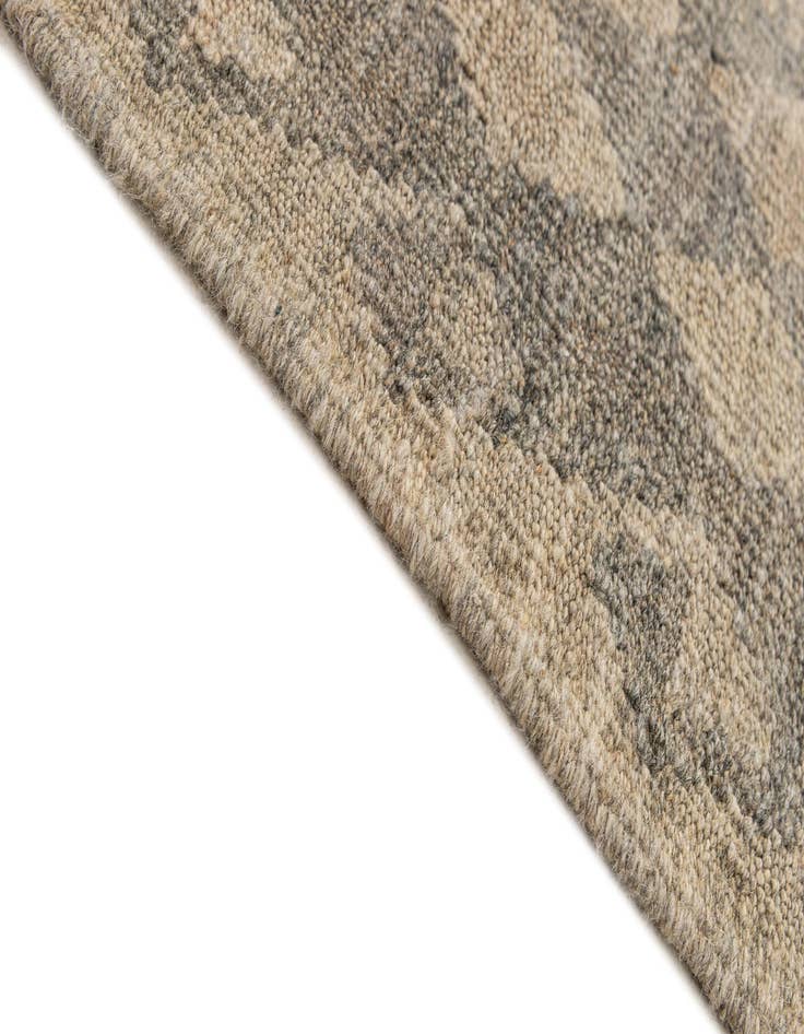 Detail image of  7' x 9' 10  Hand Woven Kilim Maymana Wool Rug