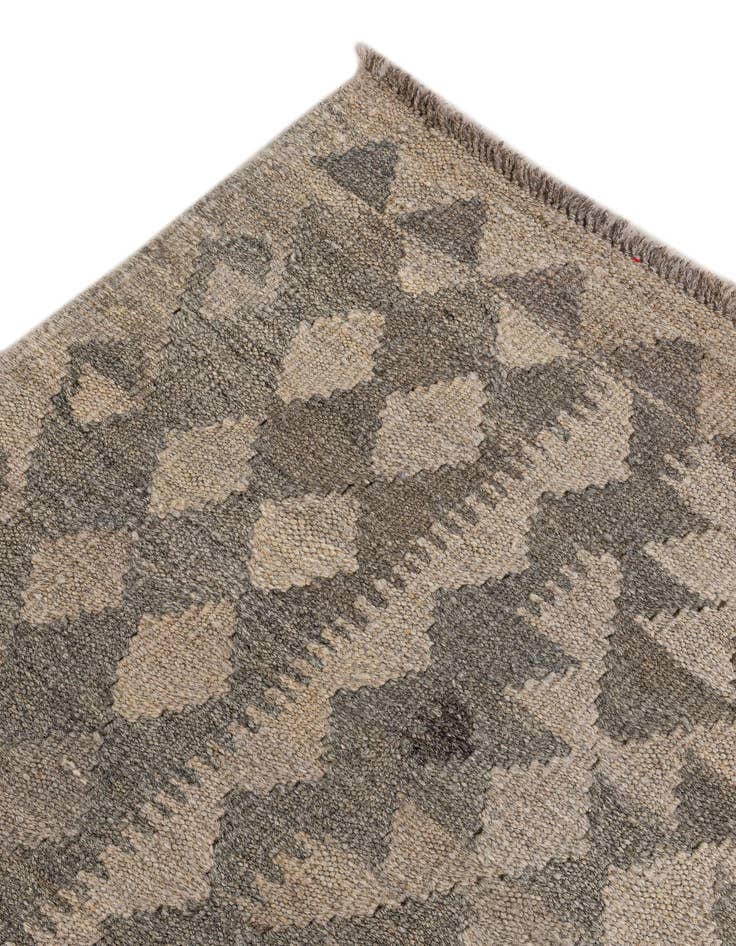 Detail image of  7' x 9' 10  Hand Woven Kilim Maymana Wool Rug