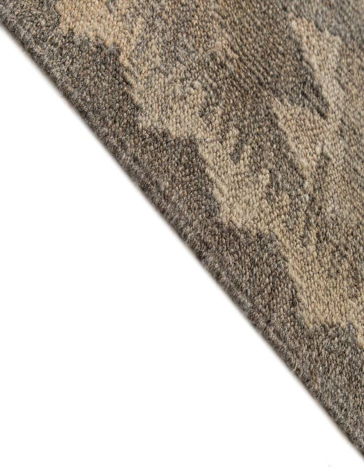 Detail image of  7' x 9' 8  Hand Woven Kilim Maymana Wool Rug