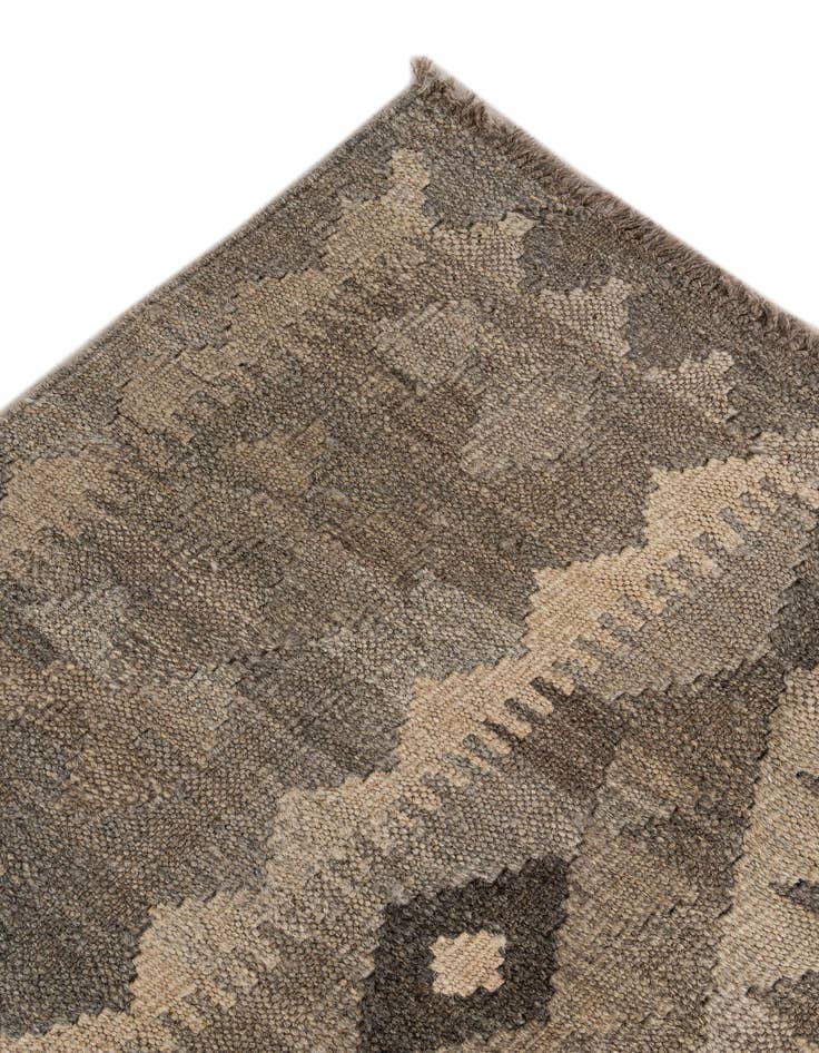 Detail image of  7' x 9' 8  Hand Woven Kilim Maymana Wool Rug