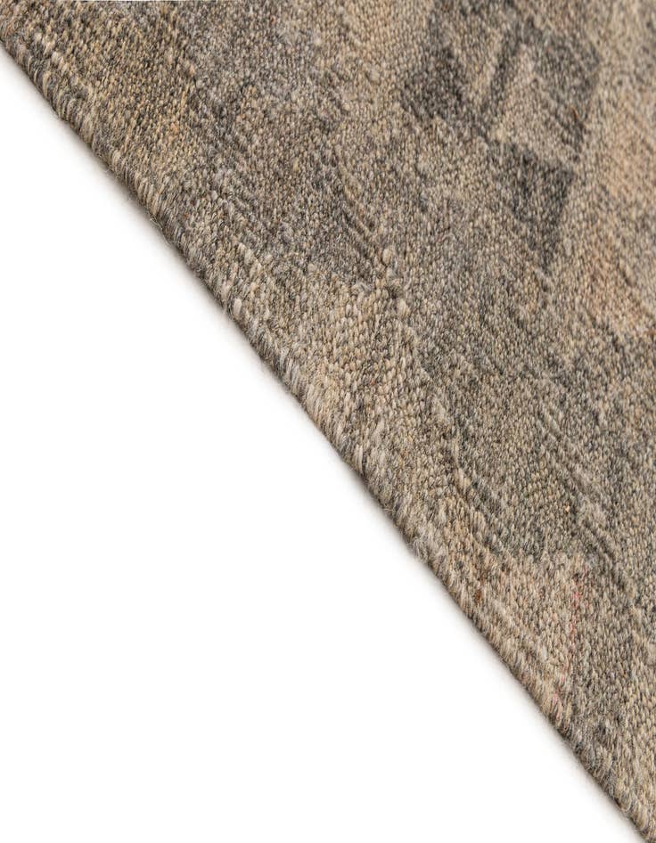 Detail image of  6' 9 x 9' 8  Hand Woven Kilim Maymana Wool Rug