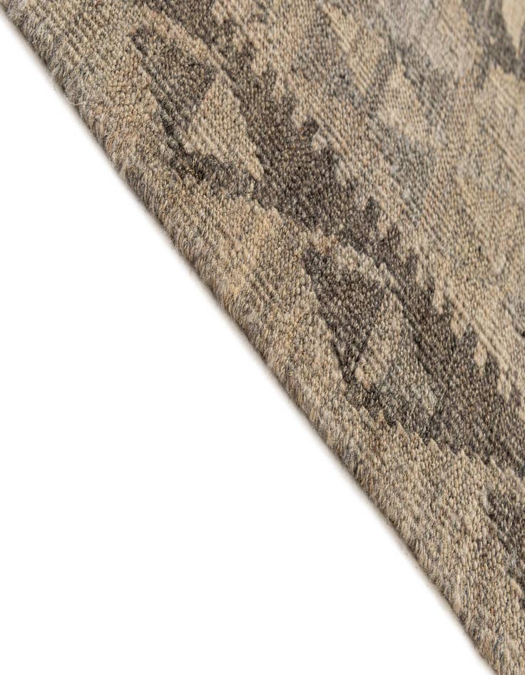Detail image of  6' 9 x 10'  Hand Woven Kilim Maymana Wool Rug