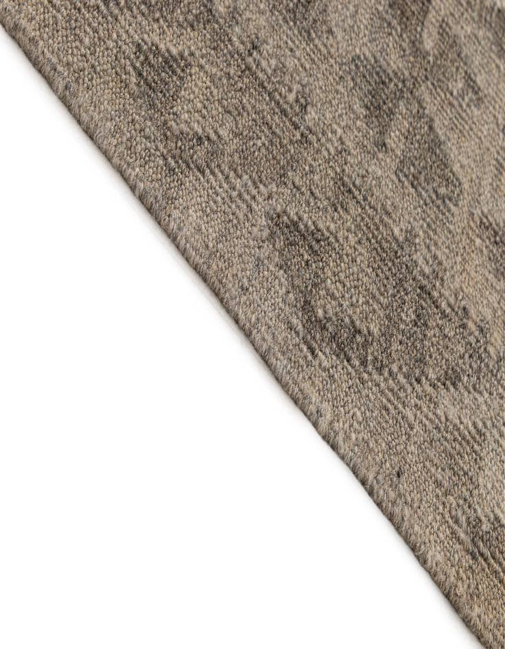 Detail image of  6' 9 x 10'  Hand Woven Kilim Maymana Wool Rug