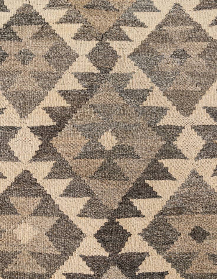 Detail image of  7' x 9' 10  Hand Woven Kilim Maymana Wool Rug