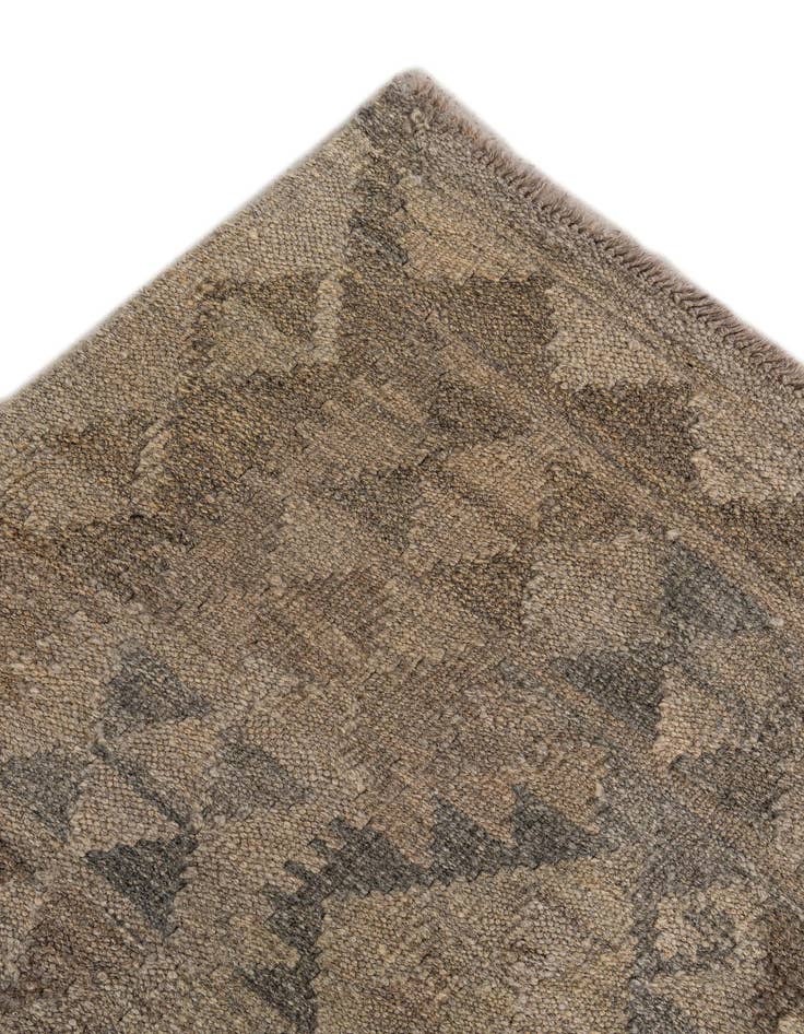 Detail image of  6' 7 x 9' 7  Hand Woven Kilim Maymana Wool Rug