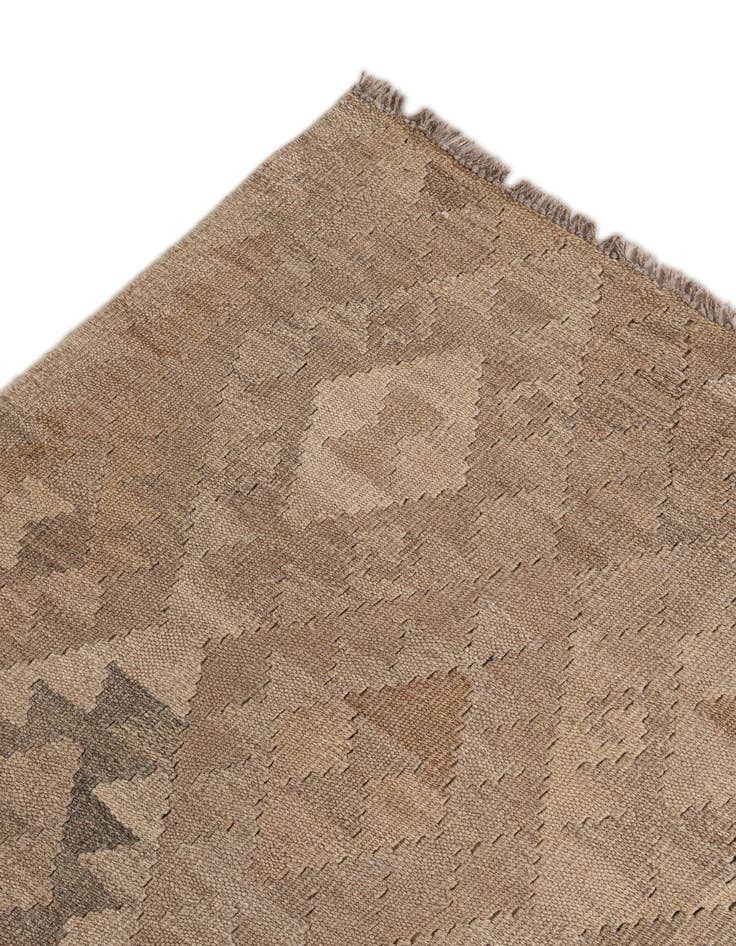 Detail image of  10' 3 x 11' 2  Hand Woven Kilim Maymana Wool Rug