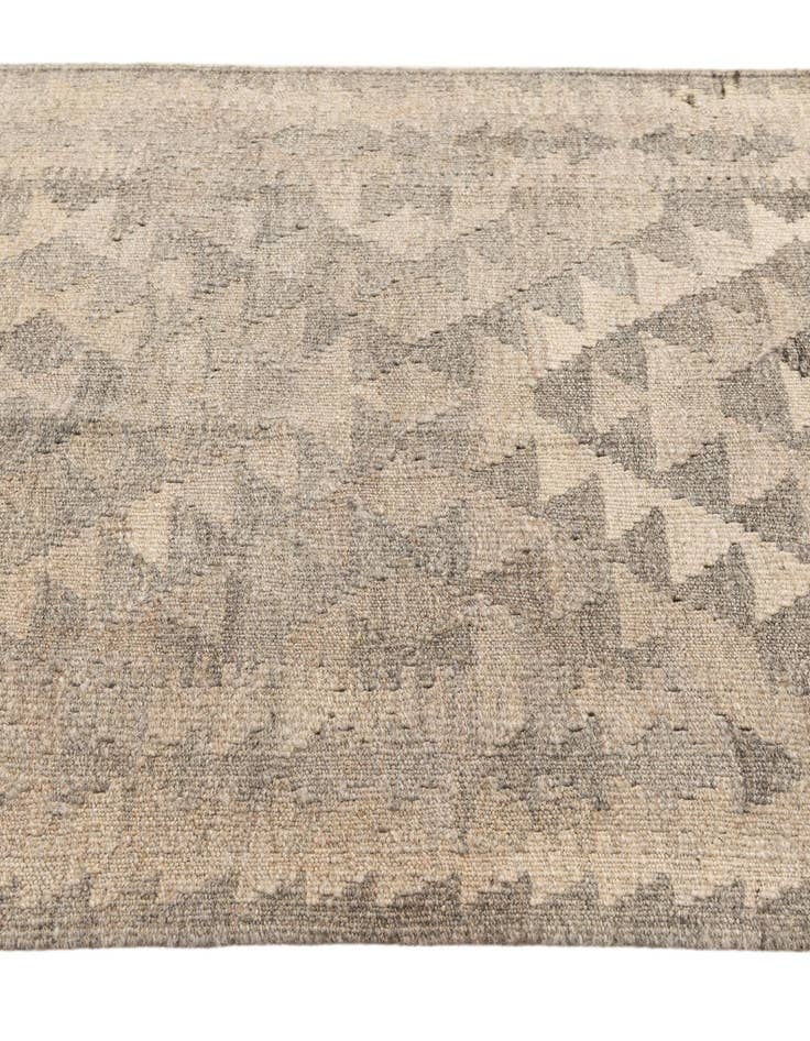 Detail image of  2' 6 x 4' 2  Hand Woven Kilim Maymana Wool Rug